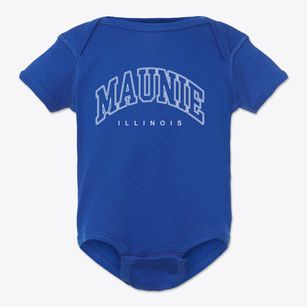Maunie Illinois Inline Baby Onesie