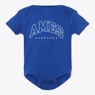 Ames Nebraska Inline Baby Onesie