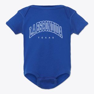 La Escondida Texas Inline Baby Onesie