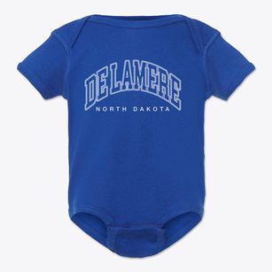 De Lamere North Dakota Inline Baby Onesie