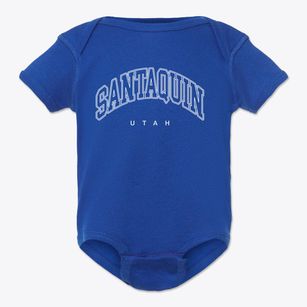 Santaquin Utah Inline Baby Onesie