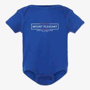 Mount Pleasant North Carolina Artbox Baby Onesie