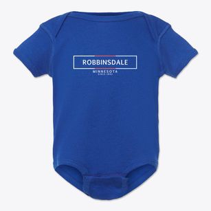 Robbinsdale Minnesota Artbox Baby Onesie