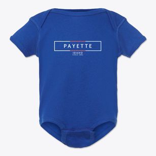 Payette Idaho Artbox Baby Onesie