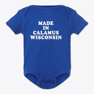 Calamus Wisconsin Classic 70s Baby Onesie