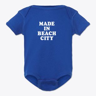 Beach City Ohio Classic 70s Baby Onesie