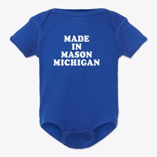 Mason Michigan Classic 70s Baby Onesie