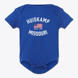 Huiskamp Missouri Patriot Baby Onesie
