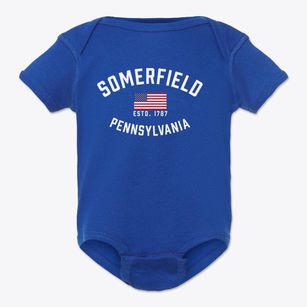 Somerfield Pennsylvania Patriot Baby Onesie