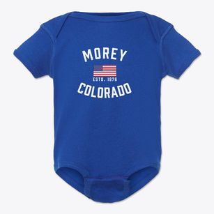 Morey Colorado Patriot Baby Onesie