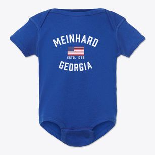 Meinhard Georgia Patriot Baby Onesie