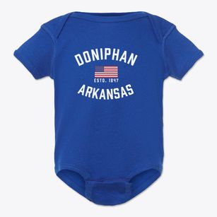 Doniphan Arkansas Patriot Baby Onesie