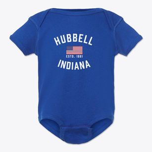 Hubbell Indiana Patriot Baby Onesie