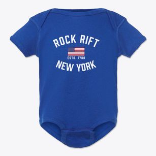 Rock Rift New York Patriot Baby Onesie