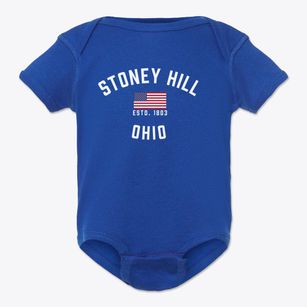 Stoney Hill Ohio Patriot Baby Onesie