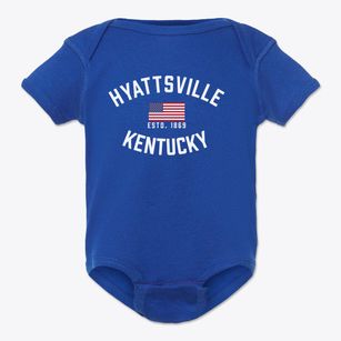 Hyattsville Kentucky Patriot Baby Onesie