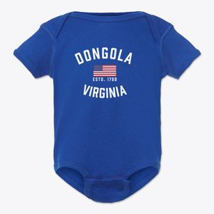 Dongola Virginia Patriot Baby Onesie