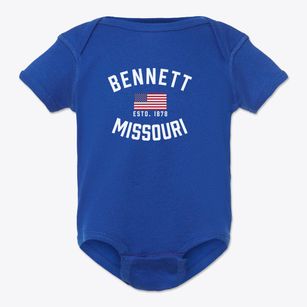 Bennett Missouri Patriot Baby Onesie