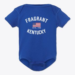 Fragrant Kentucky Patriot Baby Onesie