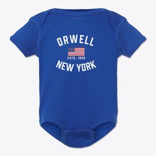 Orwell New York Patriot Baby Onesie