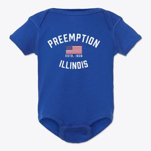 Preemption Illinois Patriot Baby Onesie