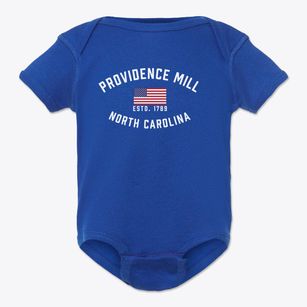 Providence Mill North Carolina Patriot Baby Onesie