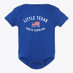 Little Texas South Carolina Patriot Baby Onesie