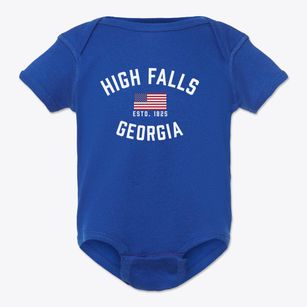 High Falls Georgia Patriot Baby Onesie