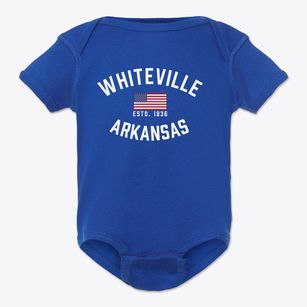 Whiteville Arkansas Patriot Baby Onesie