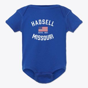 Hadsell Missouri Patriot Baby Onesie