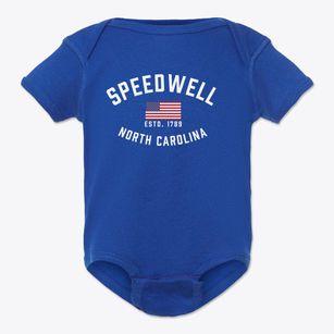 Speedwell North Carolina Patriot Baby Onesie