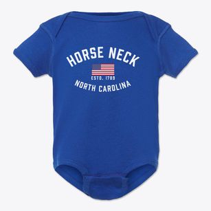 Horse Neck North Carolina Patriot Baby Onesie