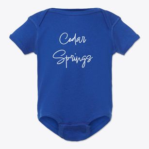 Cedar Springs Missouri Freestyle Baby Onesie
