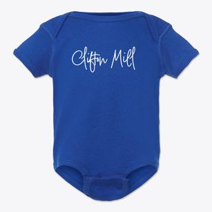Clifton Mill Michigan Freestyle Baby Onesie