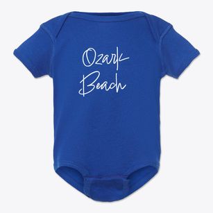 Ozark Beach Missouri Freestyle Baby Onesie