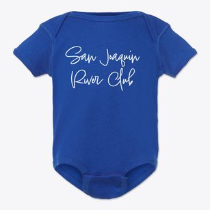 San Joaquin River Club California Freestyle Baby Onesie