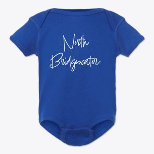 North Bridgewater New York Freestyle Baby Onesie