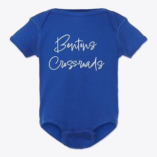 Bentons Crossroads North Carolina Freestyle Baby Onesie