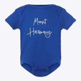 Mount Harmony West Virginia Freestyle Baby Onesie
