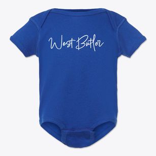 West Butler New York Freestyle Baby Onesie