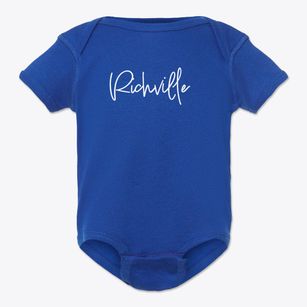 Richville Oklahoma Freestyle Baby Onesie