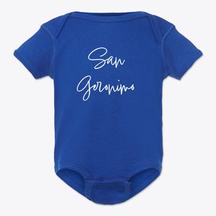 San Geronimo New Mexico Freestyle Baby Onesie
