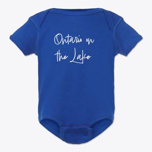 Ontario On The Lake New York Freestyle Baby Onesie