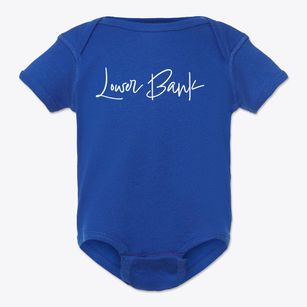 Lower Bank New Jersey Freestyle Baby Onesie
