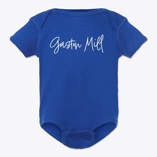 Gaston Mill South Carolina Freestyle Baby Onesie