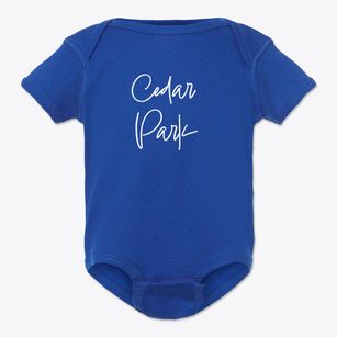 Cedar Park Ohio Freestyle Baby Onesie