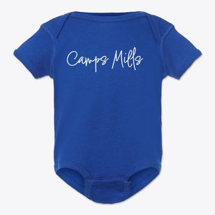 Camps Mills New York Freestyle Baby Onesie