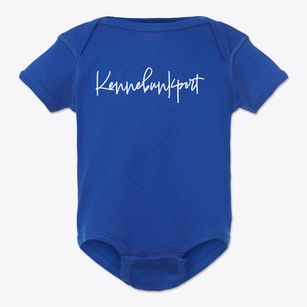 Kennebunkport Maine Freestyle Baby Onesie