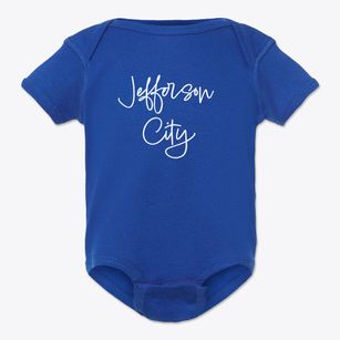 Jefferson City Missouri Freestyle Baby Onesie