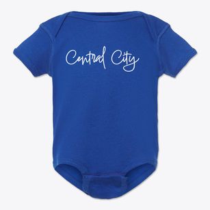 Central City Nebraska Freestyle Baby Onesie